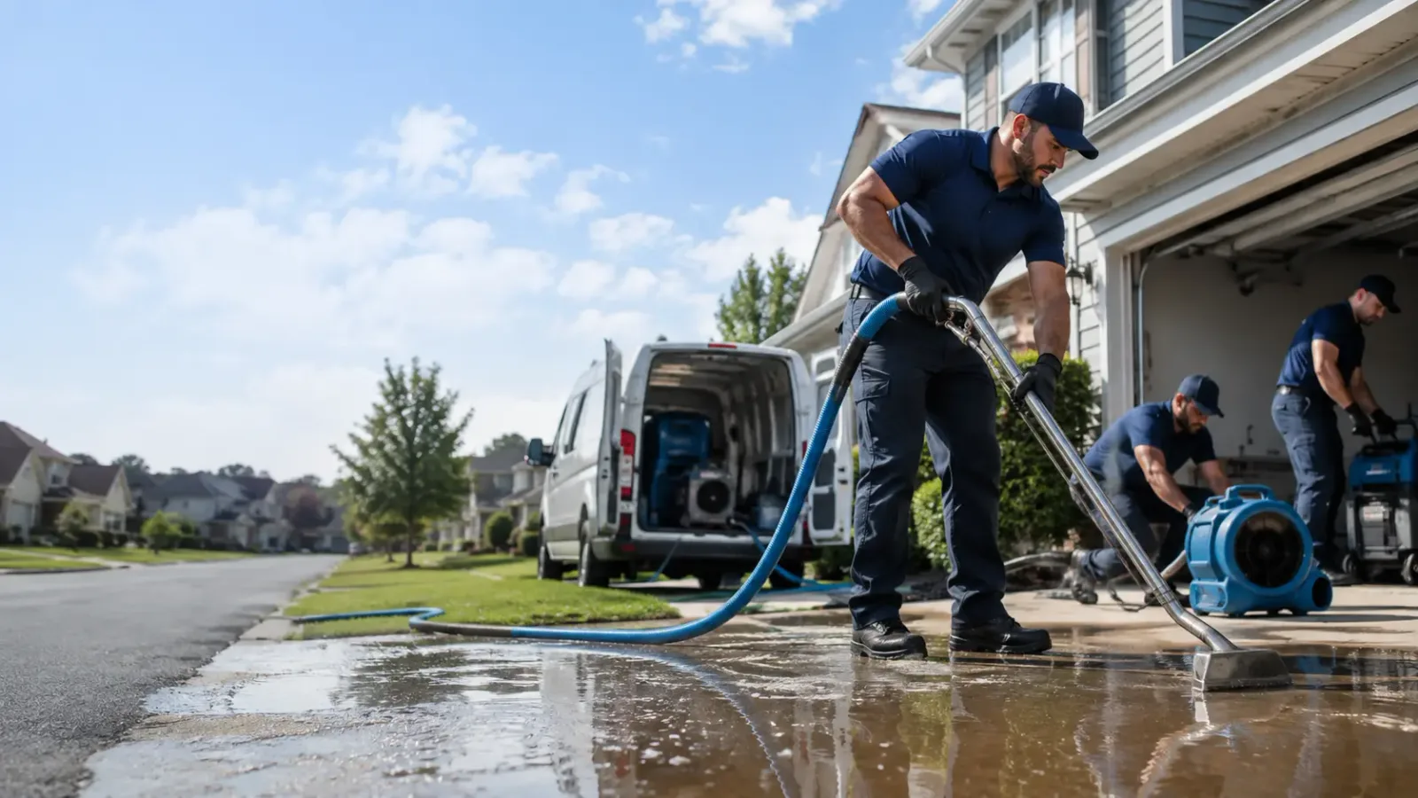 Flood Damage Restoration in La Harpe, KS